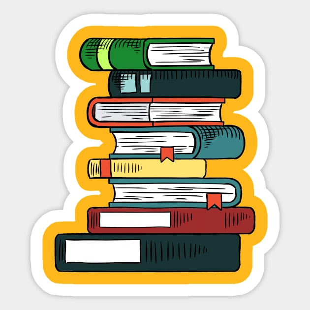 books. Sticker by bookspry